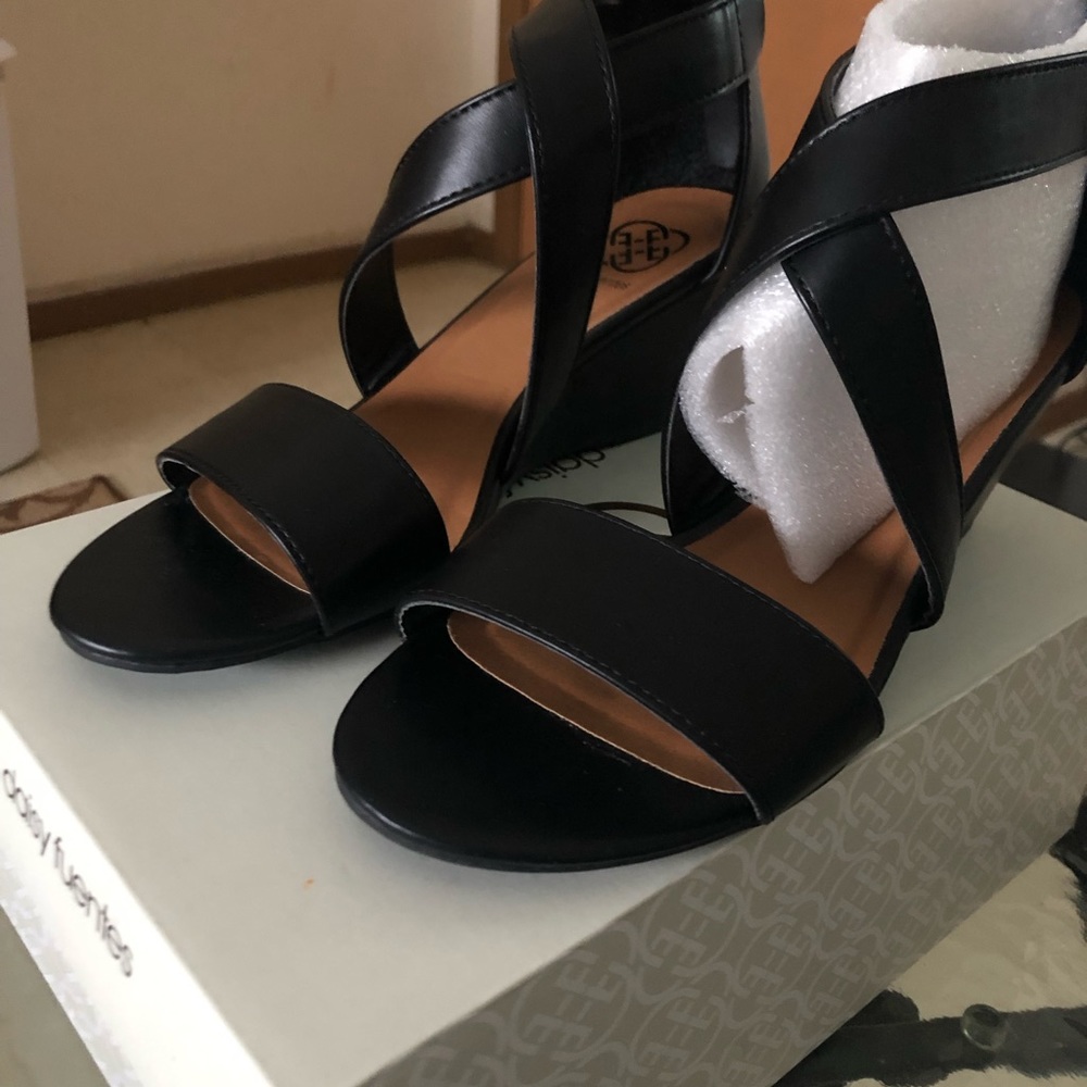 Black sandals